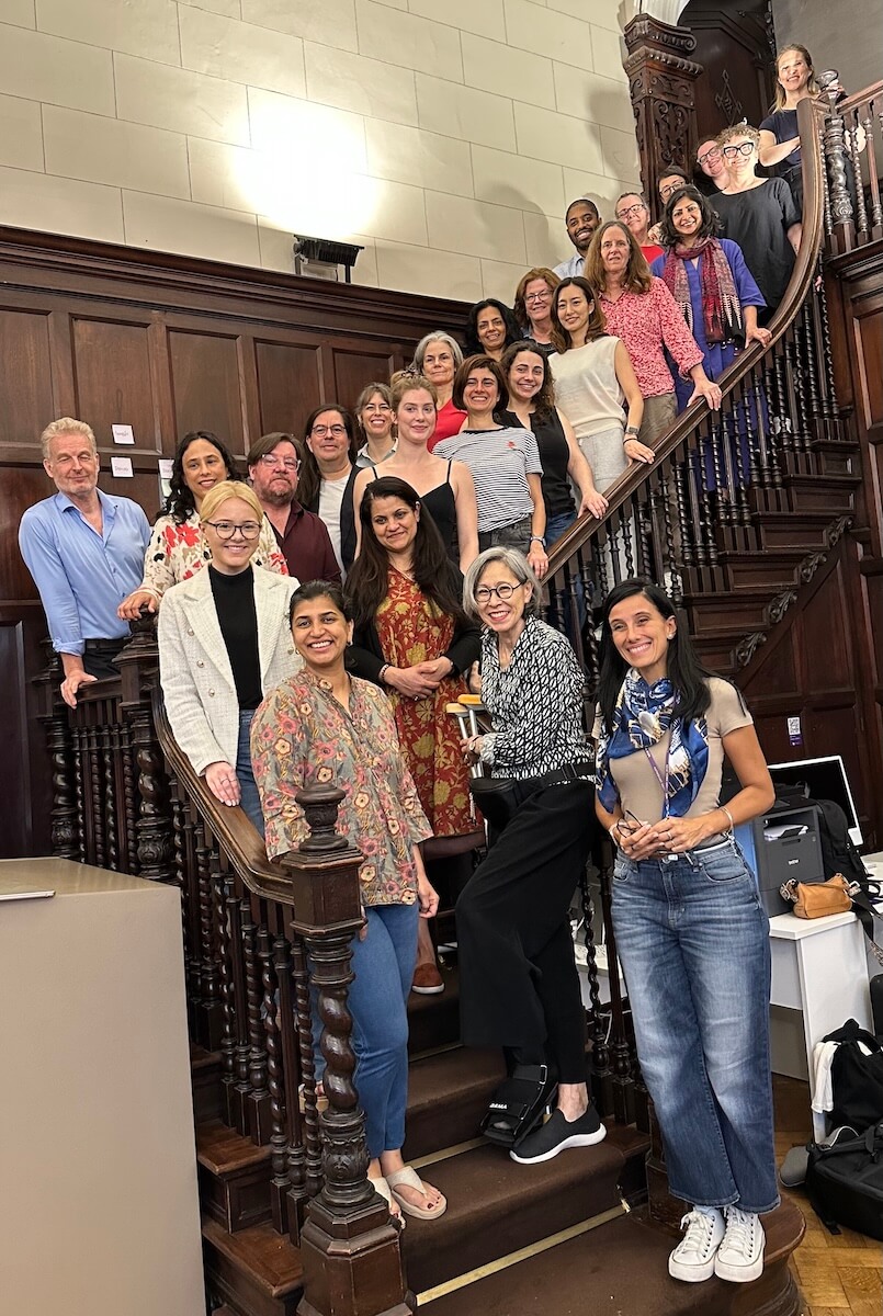Writing Salon participants with the NYU Buenos Aires team and leadership from the Office of the Provost