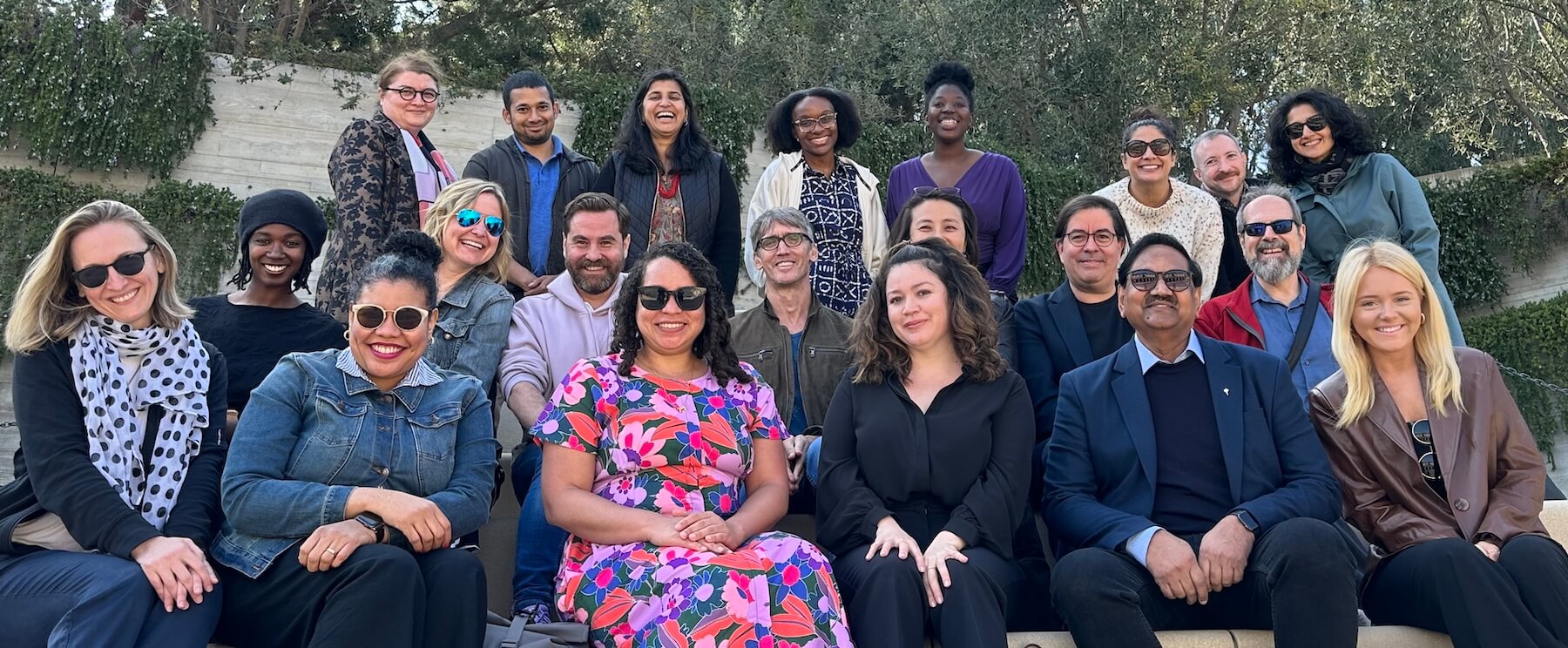Writing Salon participants with the NYU Tel Aviv team and leadership from the Office of the Provost