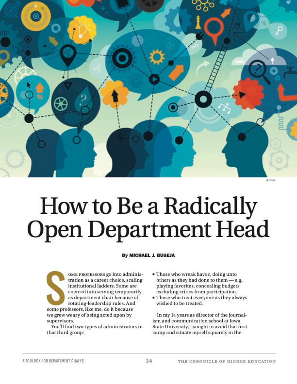 How to Be a Radically Open Department Head