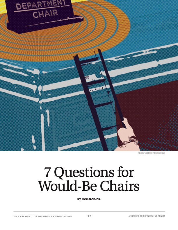 7 Questions for Would-Be Chairs